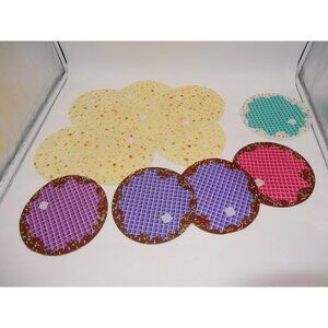 Cutetitos Plush Stuffed Animals Wraps Blankets Only Lot of 11 Replacement Pieces